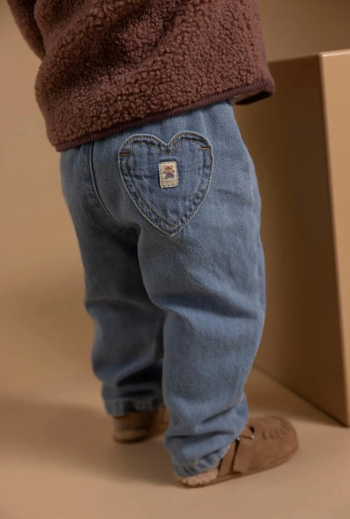 Sweet Heart Denim Pants