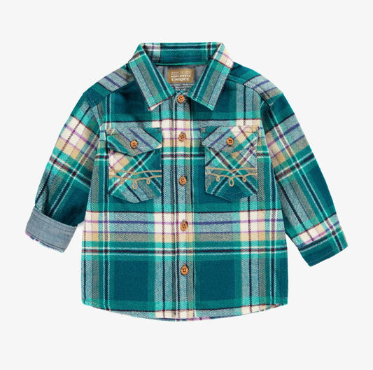 Souris Mini Plaid Shirt