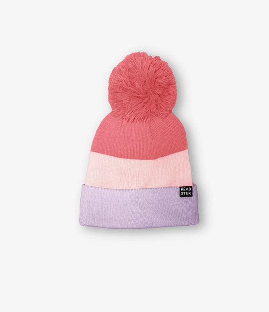 Headster Tricolor Beanie - Ultraviolet