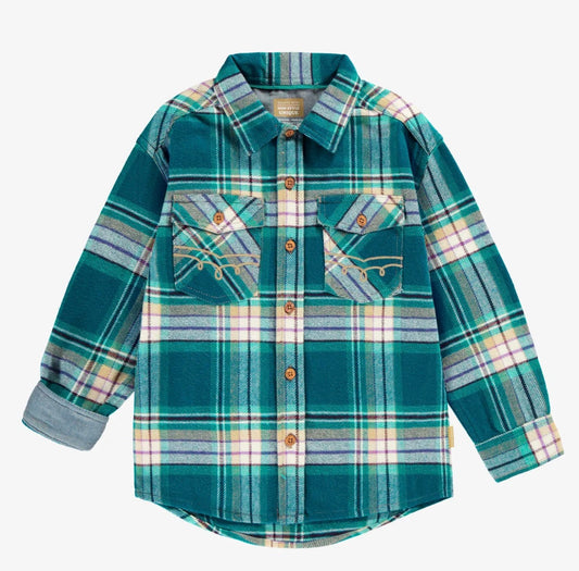 Souris Mini Plaid Shirt