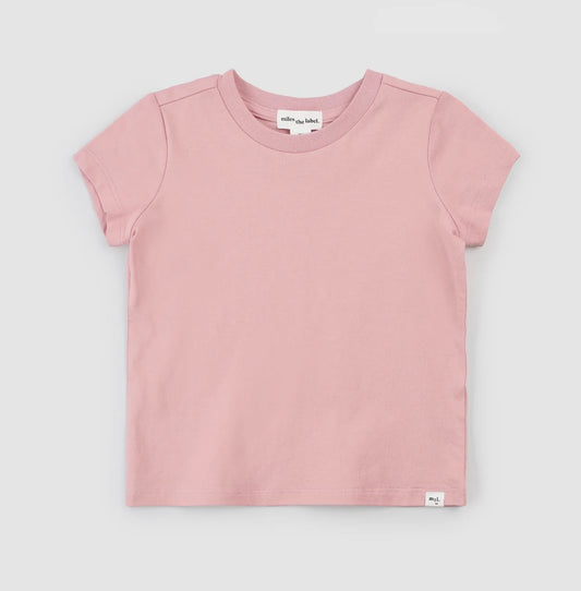 Miles the Label Basics Rose Tee - Baby