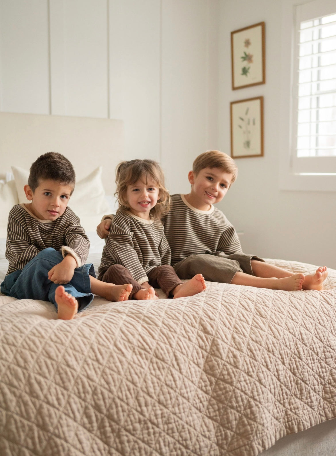 Roobear Brown Striped Shirt