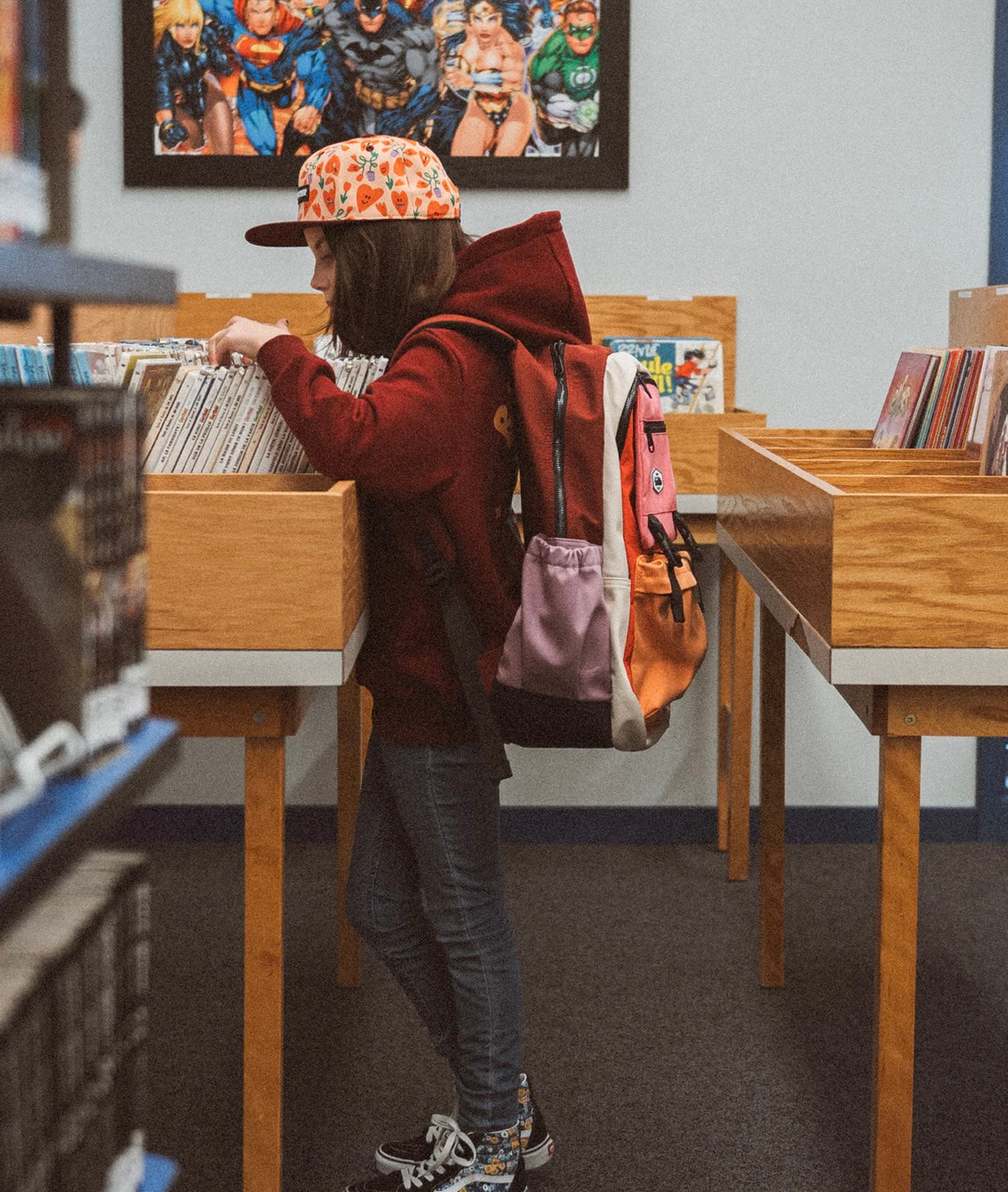 Headster Colorblock Backpack - Sunset