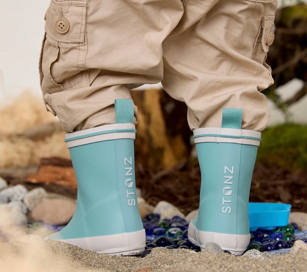 Stonz Retro Rain Boot - Aqua