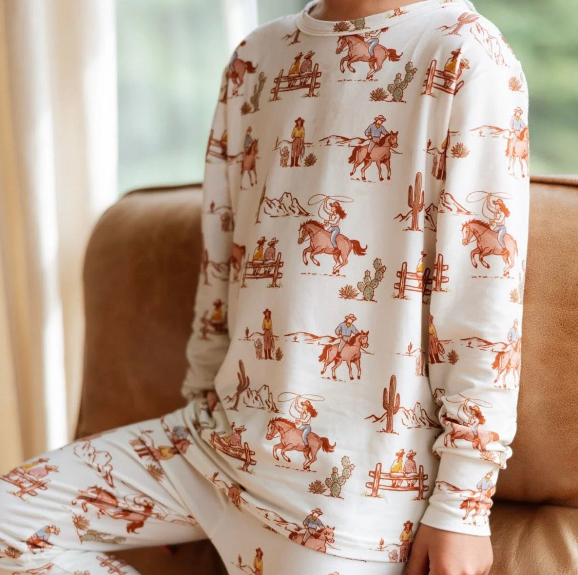 Roobear Western Two-Piece Pjs