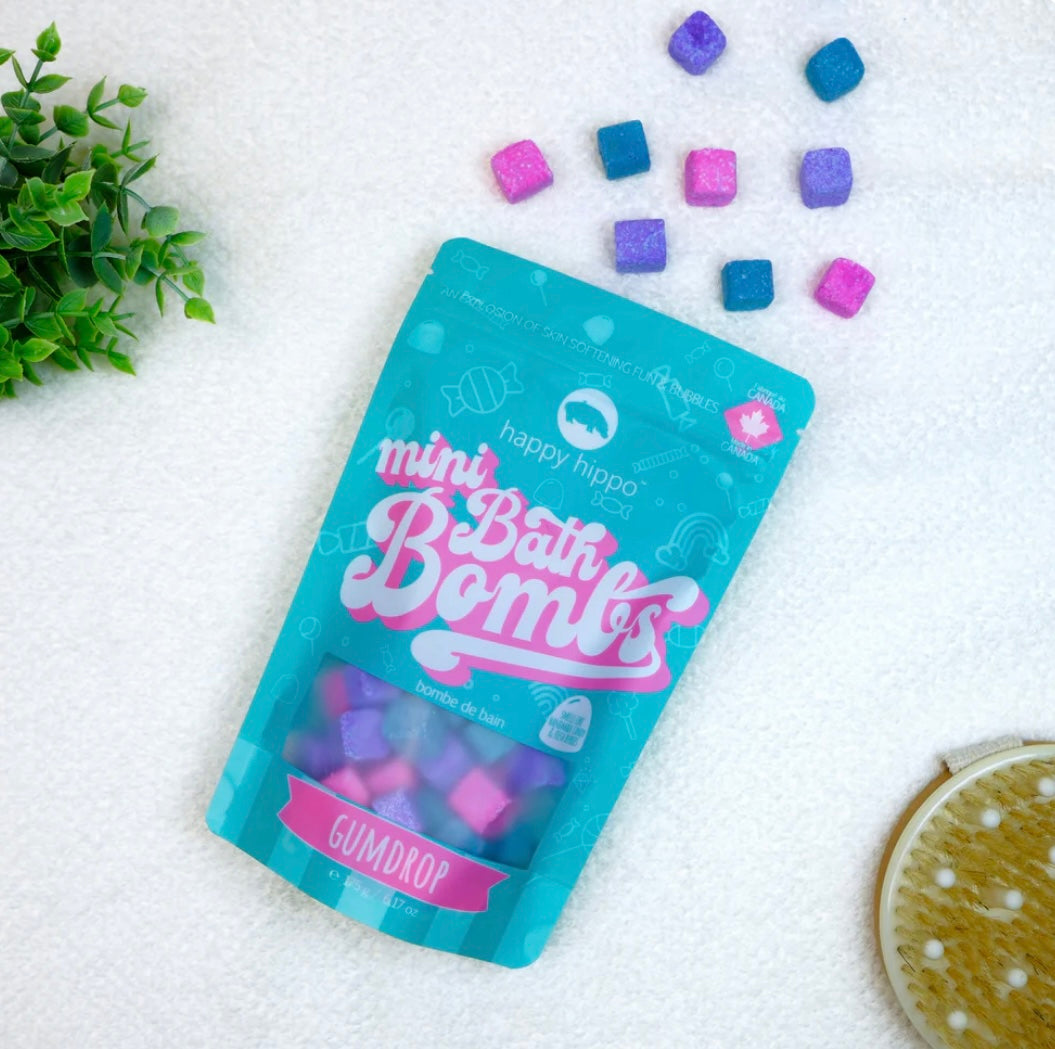 Happy Hippo Mini Bath Bombs - Gumdrop