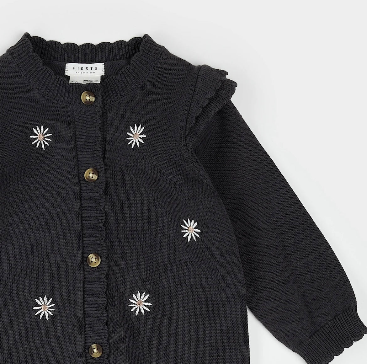 Petit Lem Daisy Sweater Knit One Piece