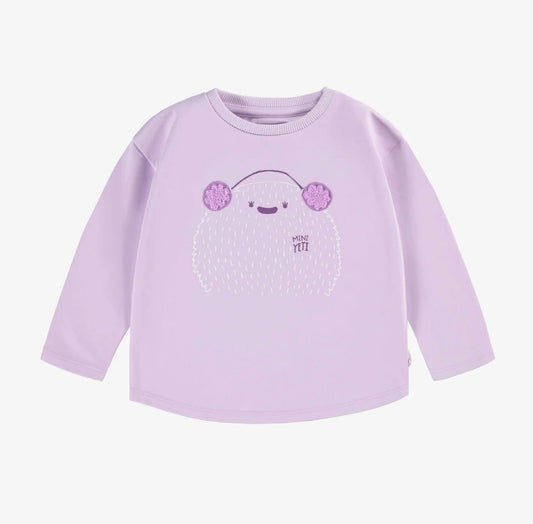Souris Mini Purple Yeti Long Sleeve - Baby