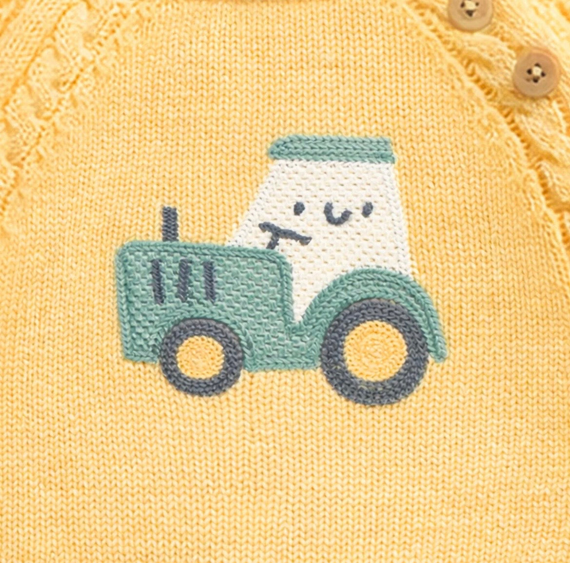 Souris Mini Little Tractor Sweater