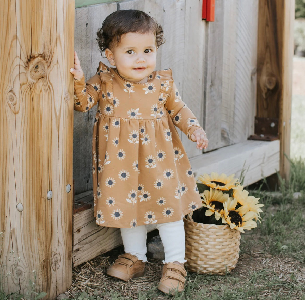 Petit Lem Sunflower Dress Set