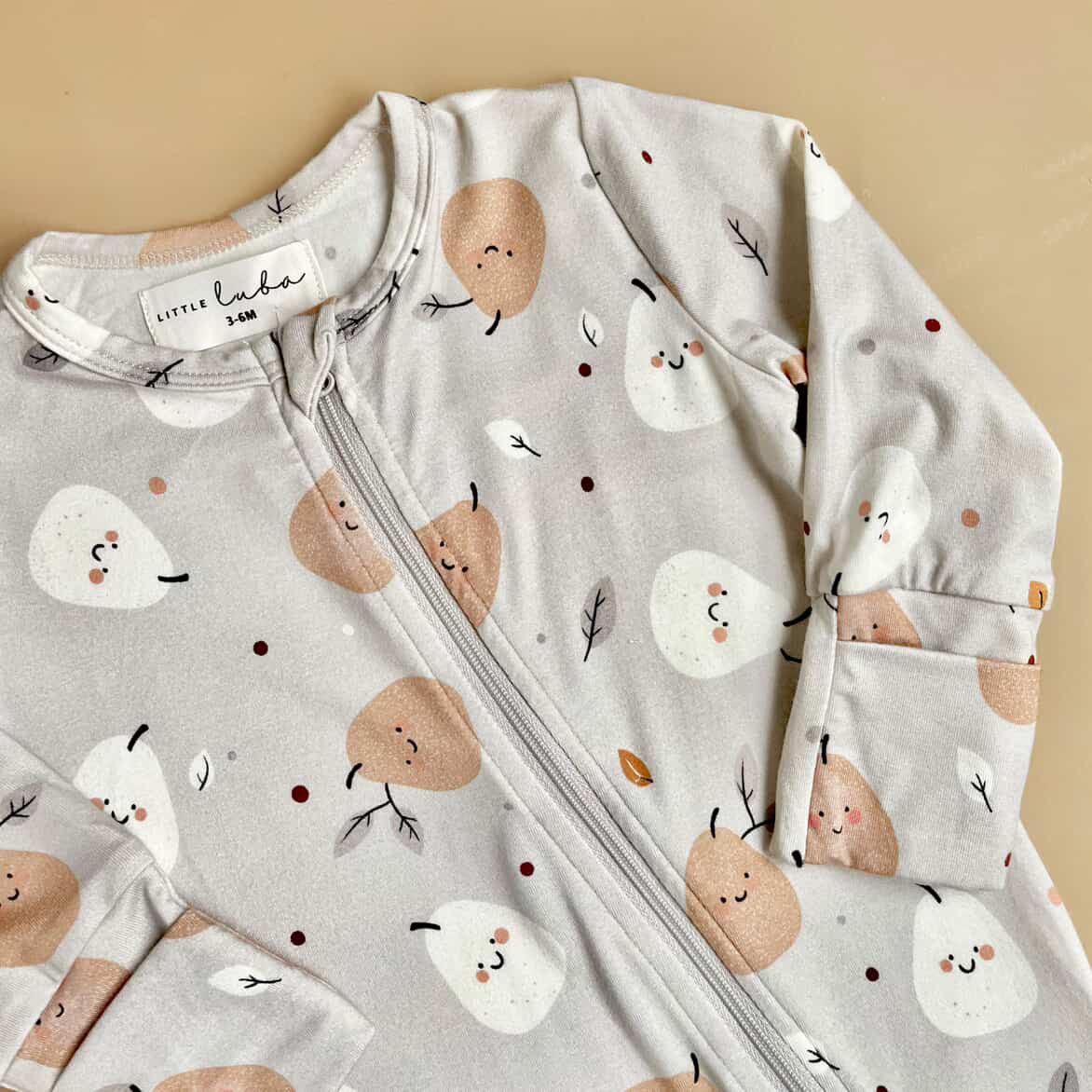 Little Luba Bamboo Sleeper - Happy Pears