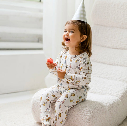 Roobear Party Animals Two Piece PJ Set