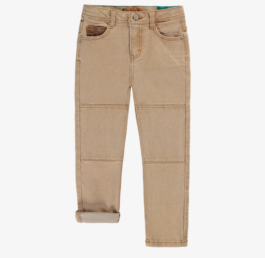 Souris Mini Beige Regular Fit Jeans - Child