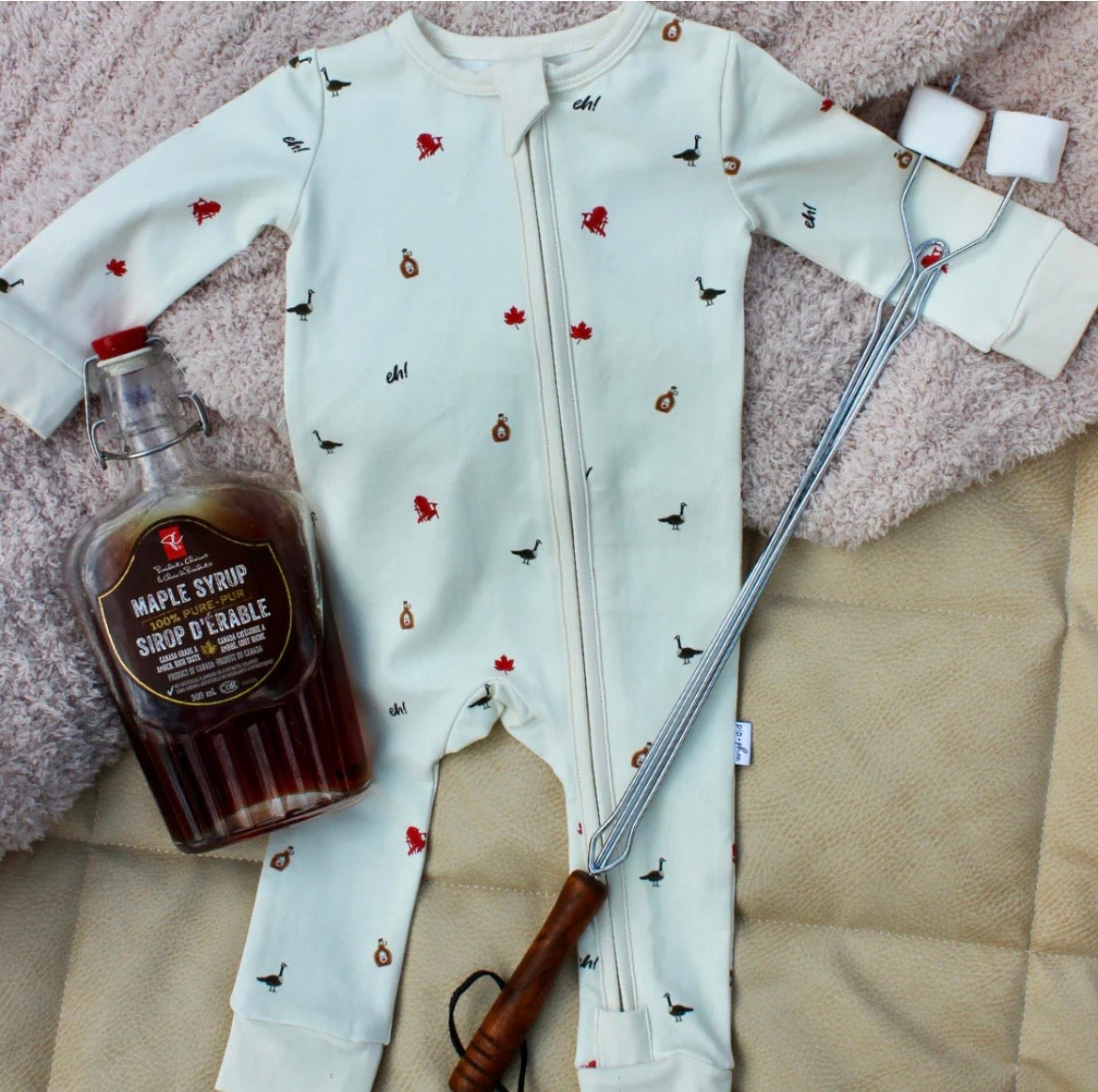 Pip + Phee Footless Cotton Sleeper - Eh