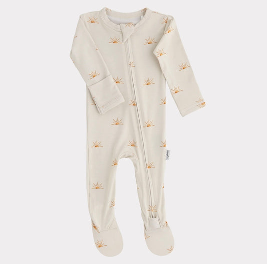Pip + Phee Footed Sleeper - Suns