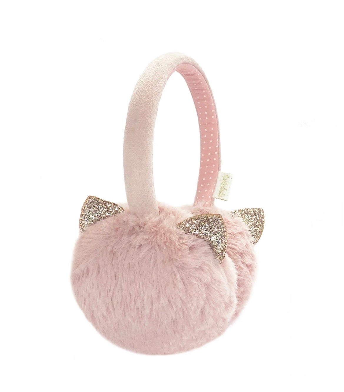Glitter Cat Earmuffs