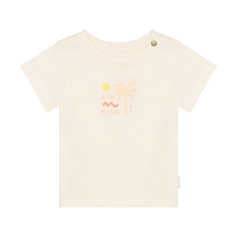 Noppies Short Sleeve Tee - Egret