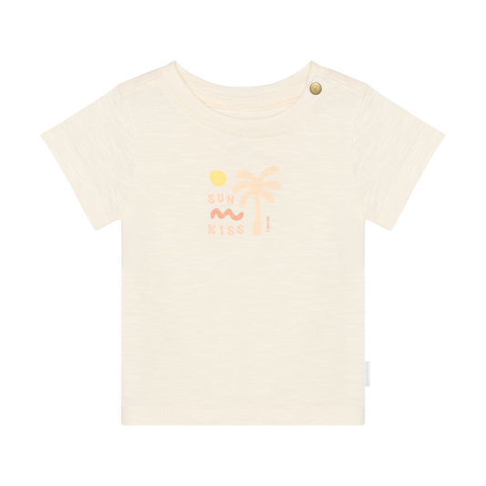 Noppies Short Sleeve Tee - Egret