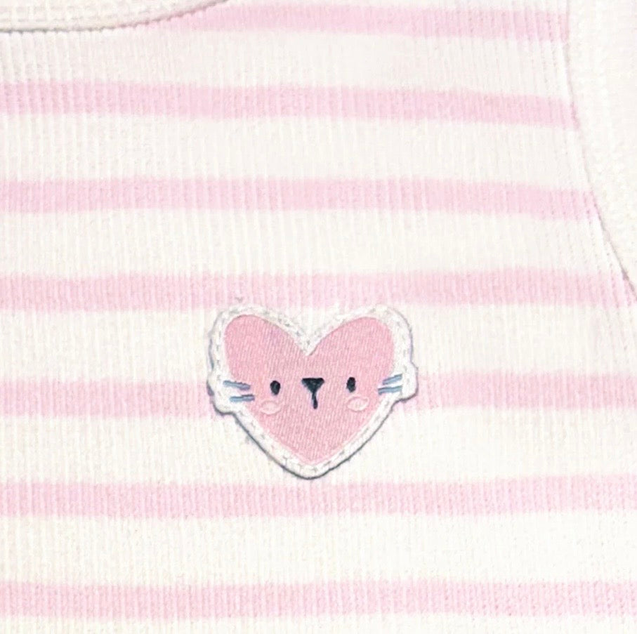 Souris Mini Pink Striped Tank