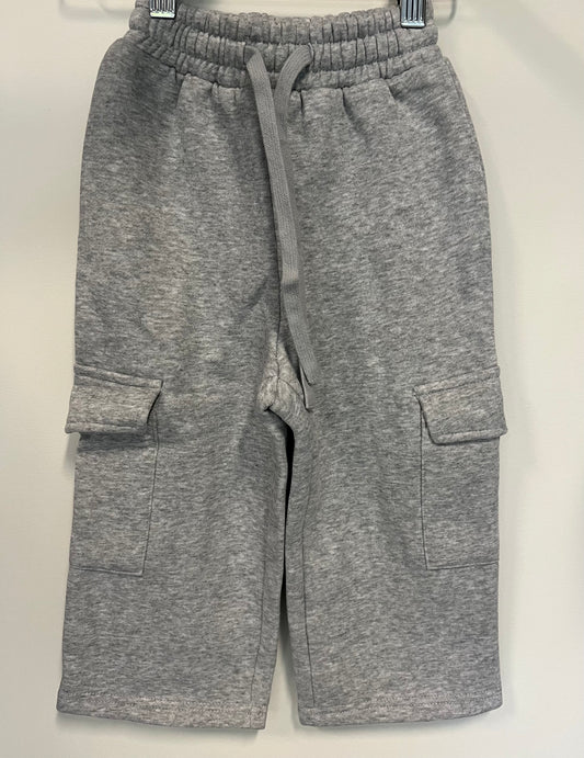 Brunette the Label Kids Cargo Jogger - Grey