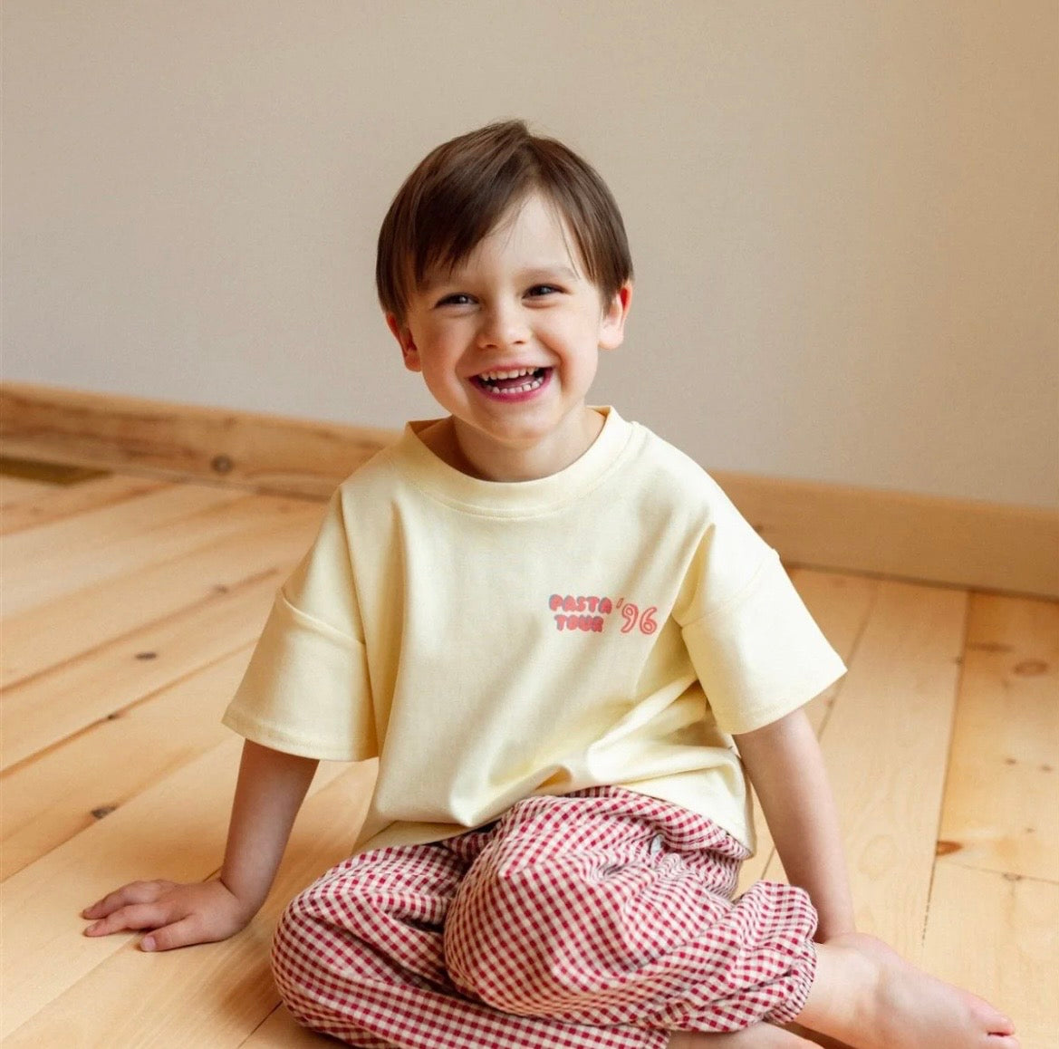 Roobear Pasta Tour Organic Cotton Tee