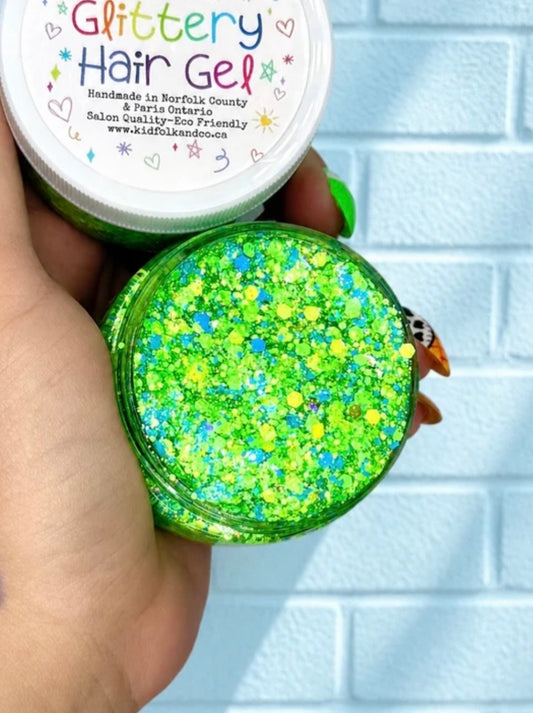 Electric Feels Glittery Hair Gel - Preorder