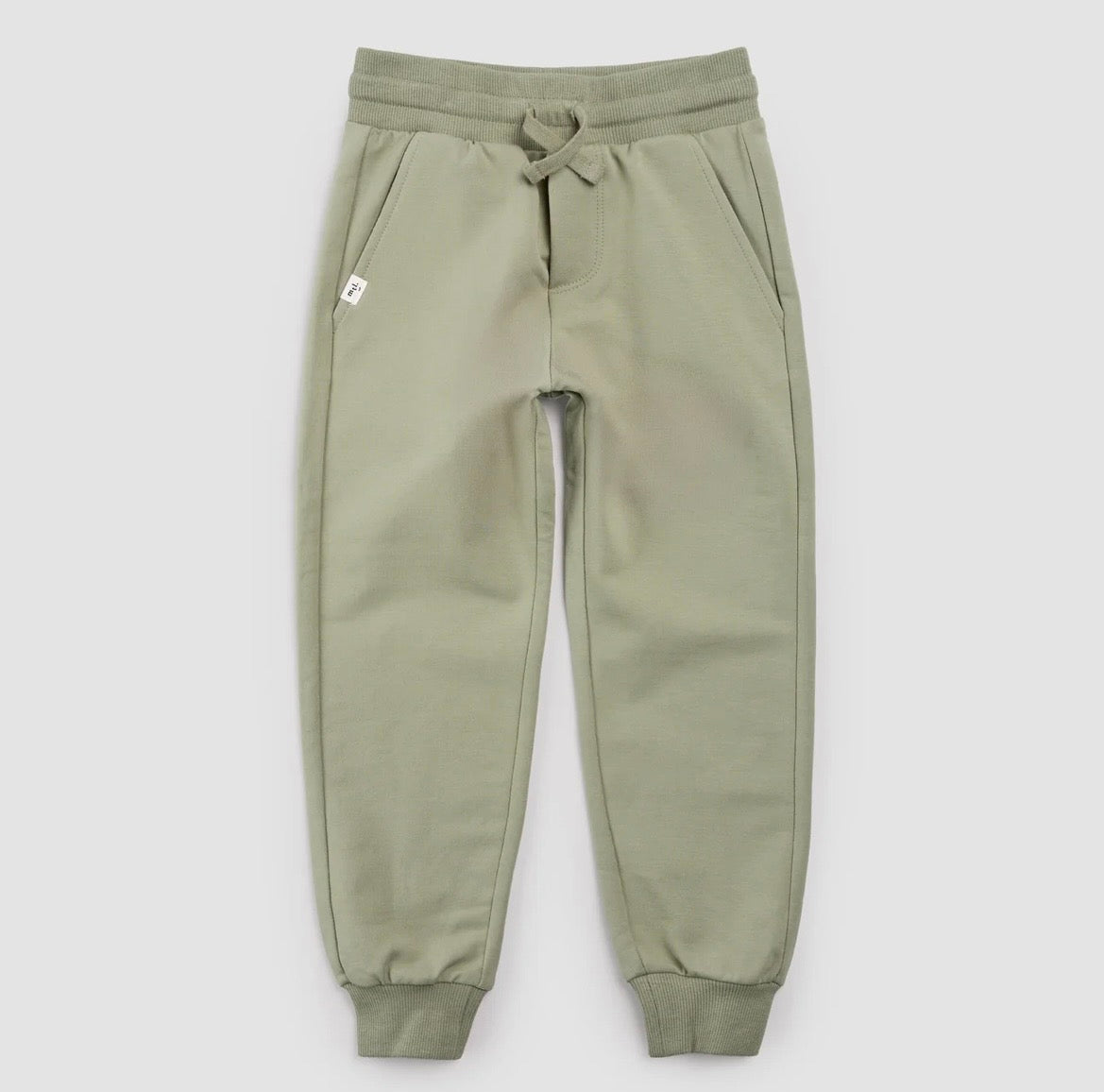 Miles the Label Jogger - Dusty Green