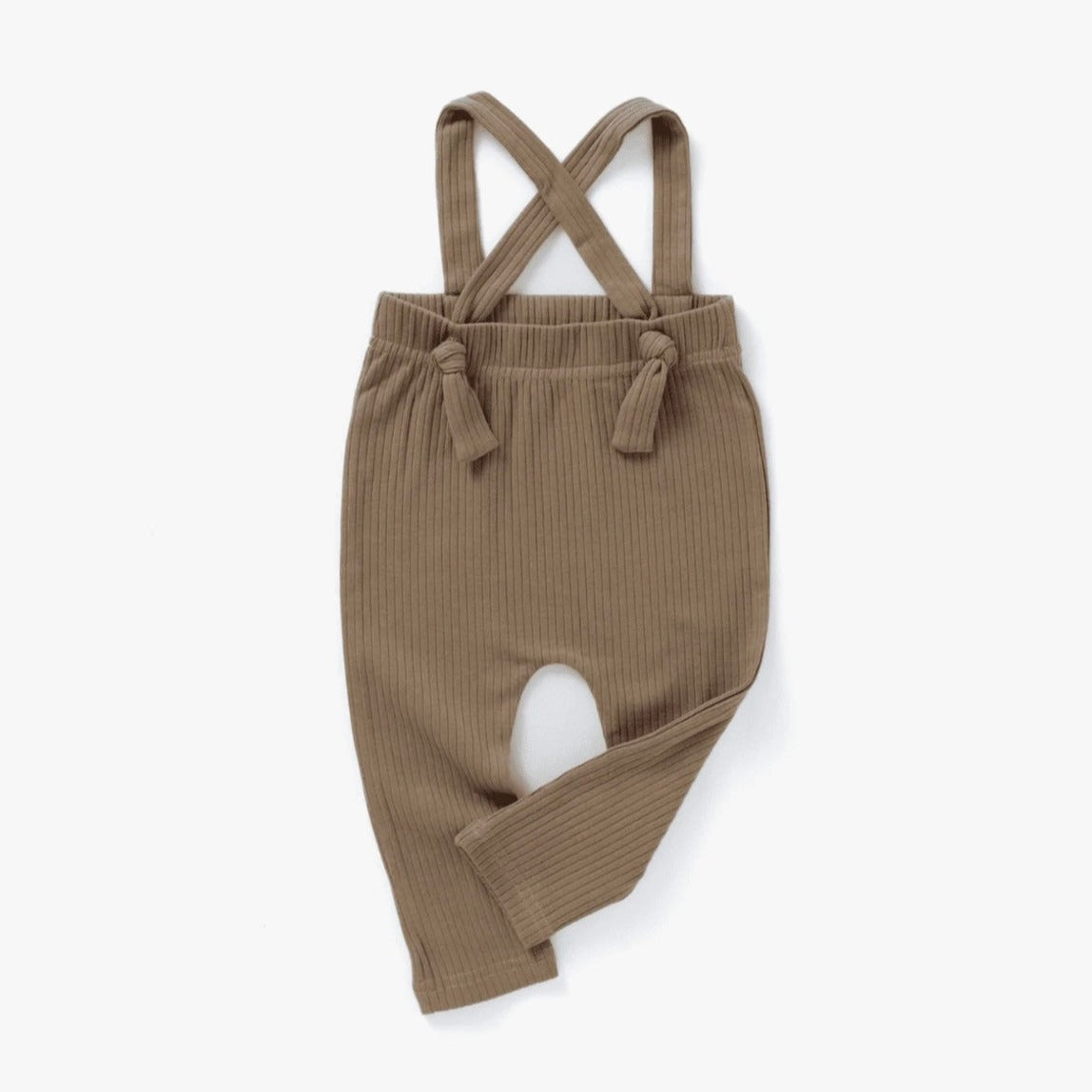 Mila & Co. Ribbed Suspender - Cappucino