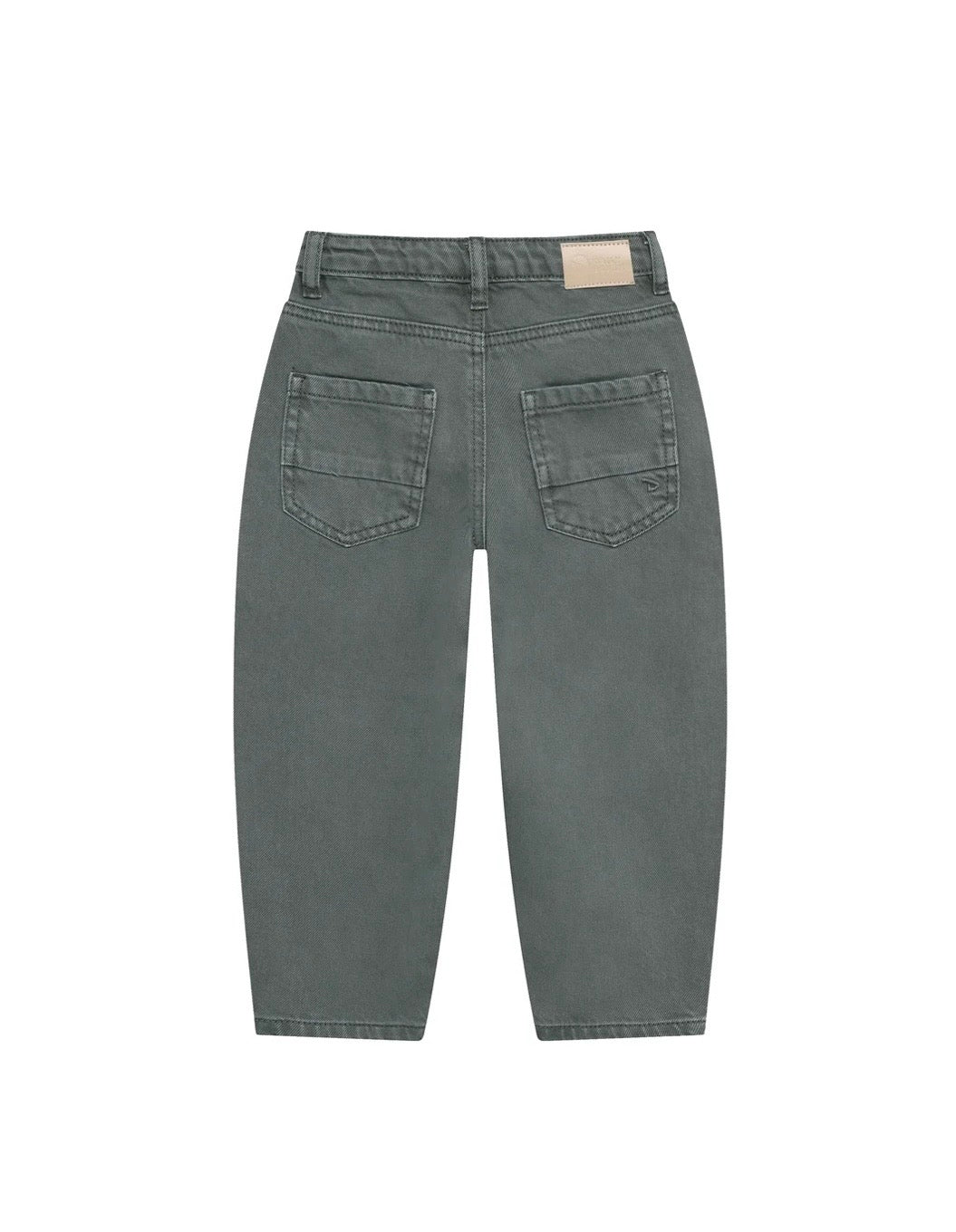 Barrel Fit Denim - Jungle Green