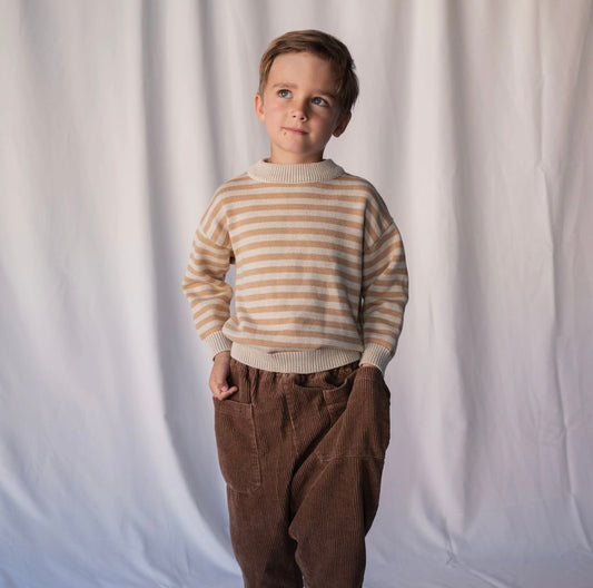 Roobear Corduroy Pants - Coffee Brown