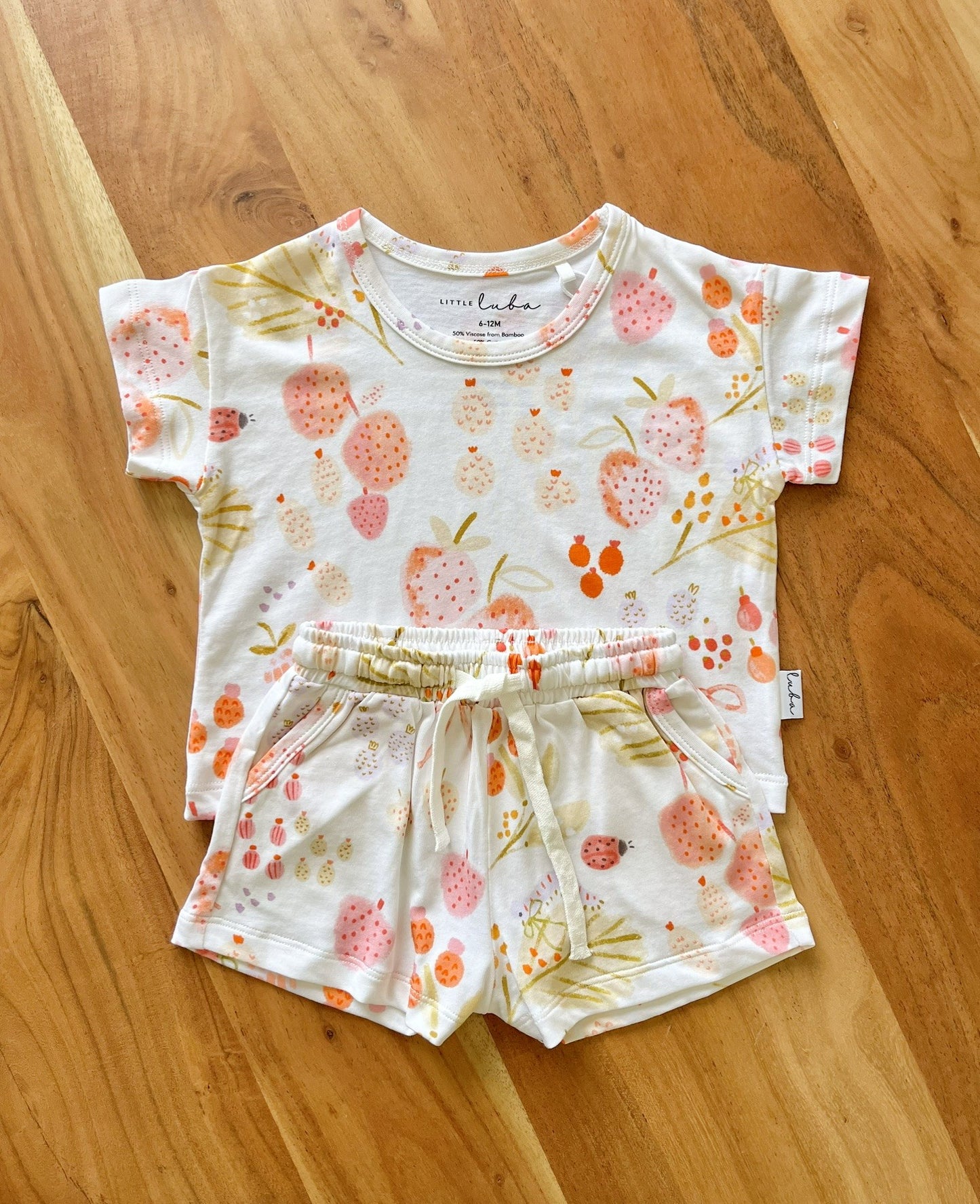 Little Luba Short Set - Dreamy Garden