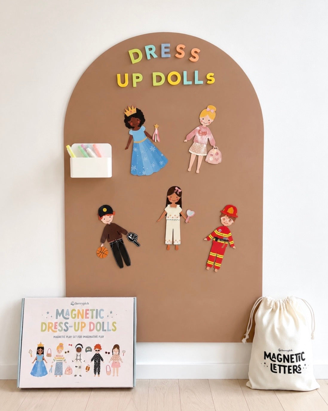 Cherrypick Magnetic Dress-Up Dolls Play Set