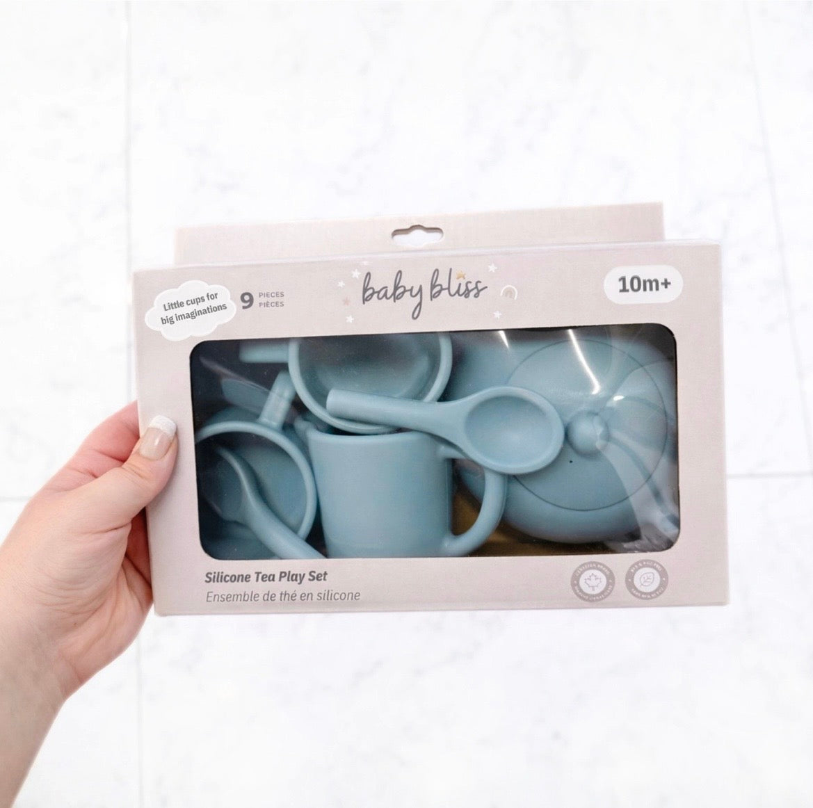 Baby Bliss Silicone Tea Play Set
