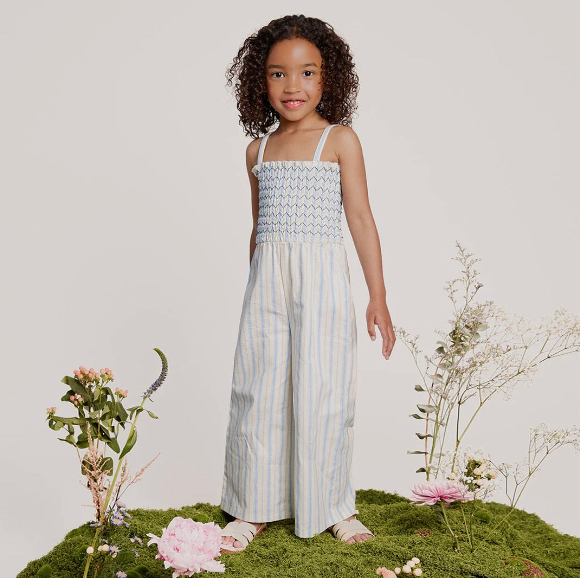Miles the Label Pinstripe Jumpsuit