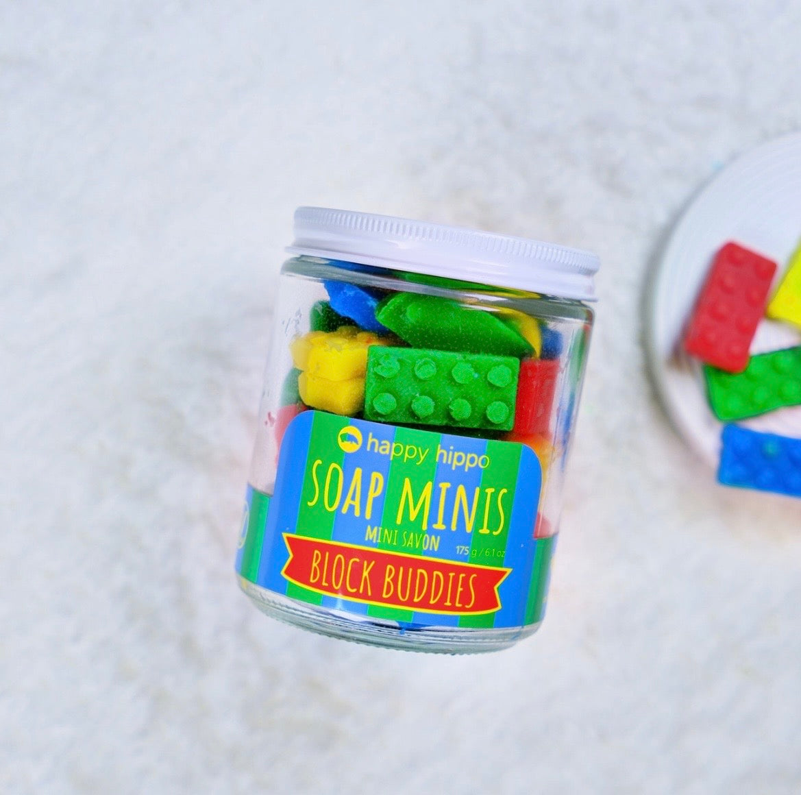 Happy Hippo Soap Minis - Block Buddies