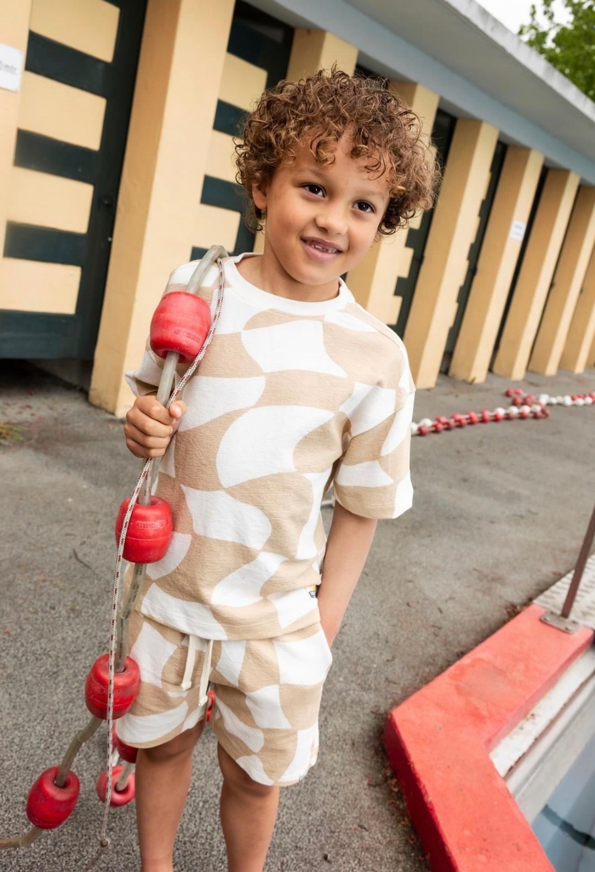 Noppies Wavy Checks Tee