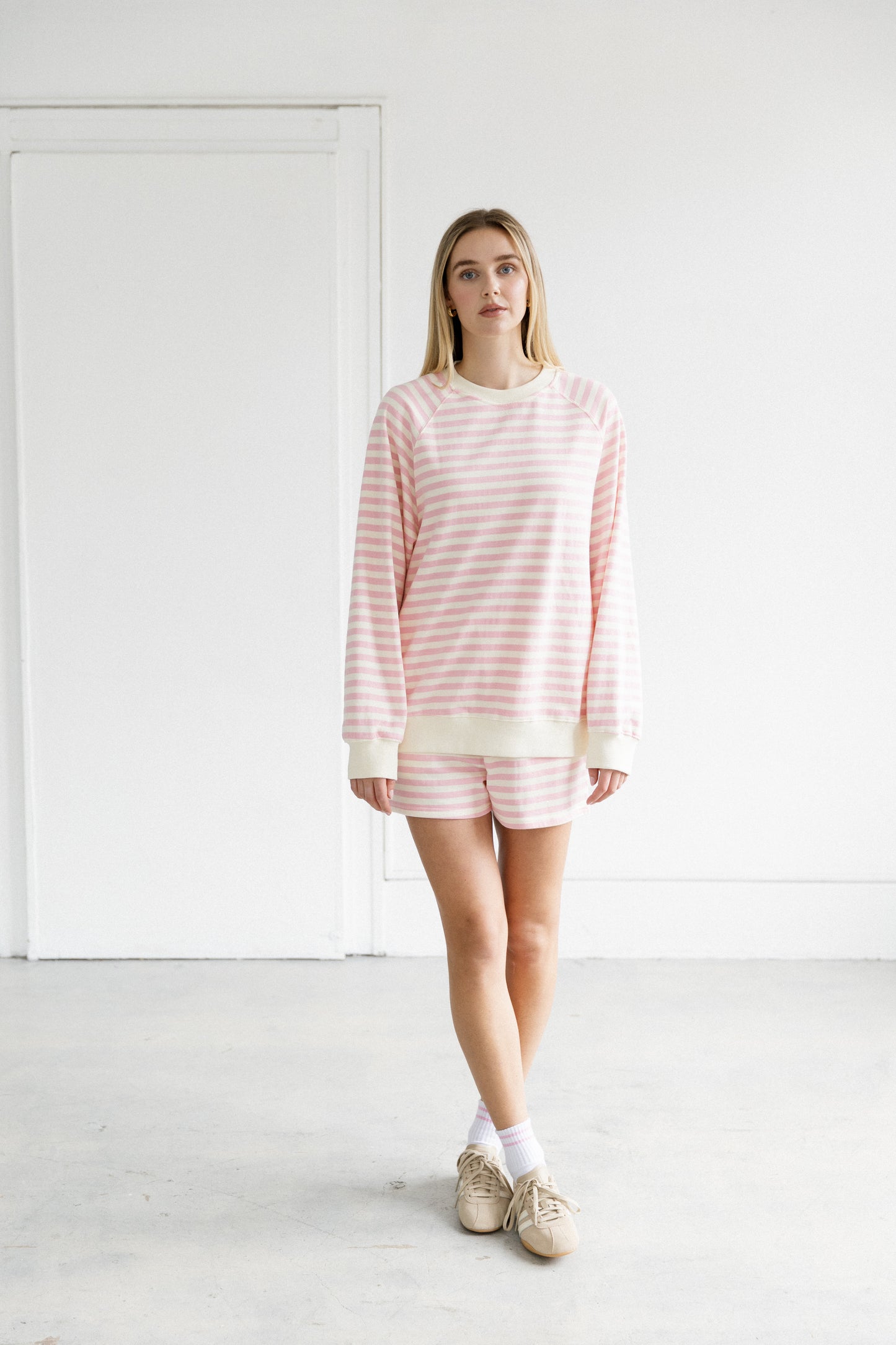 Brunette the Label Striped Classic Short