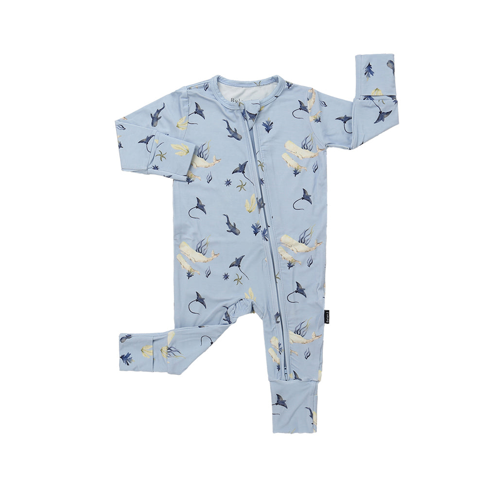 Belan.J Footless Sleeper - Whale Lover