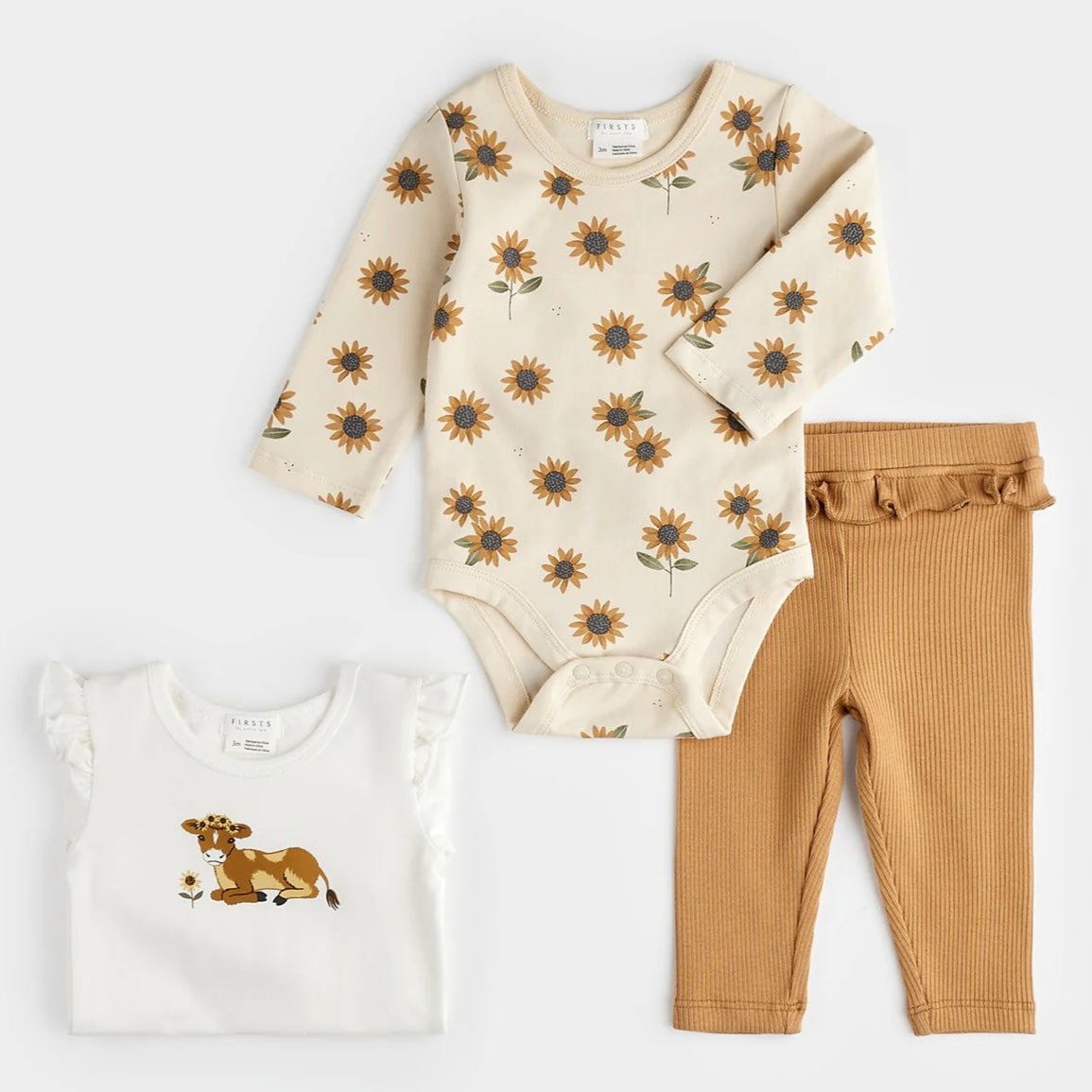 Petit Lem Calf & Sunflower 3 pc Set