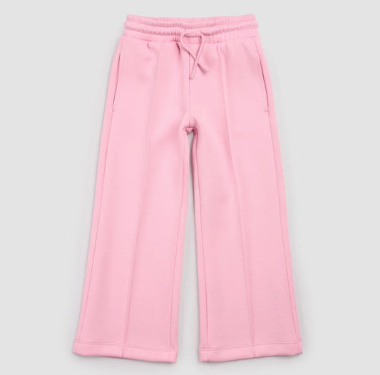 Bubblegum Wide Leg Joggers