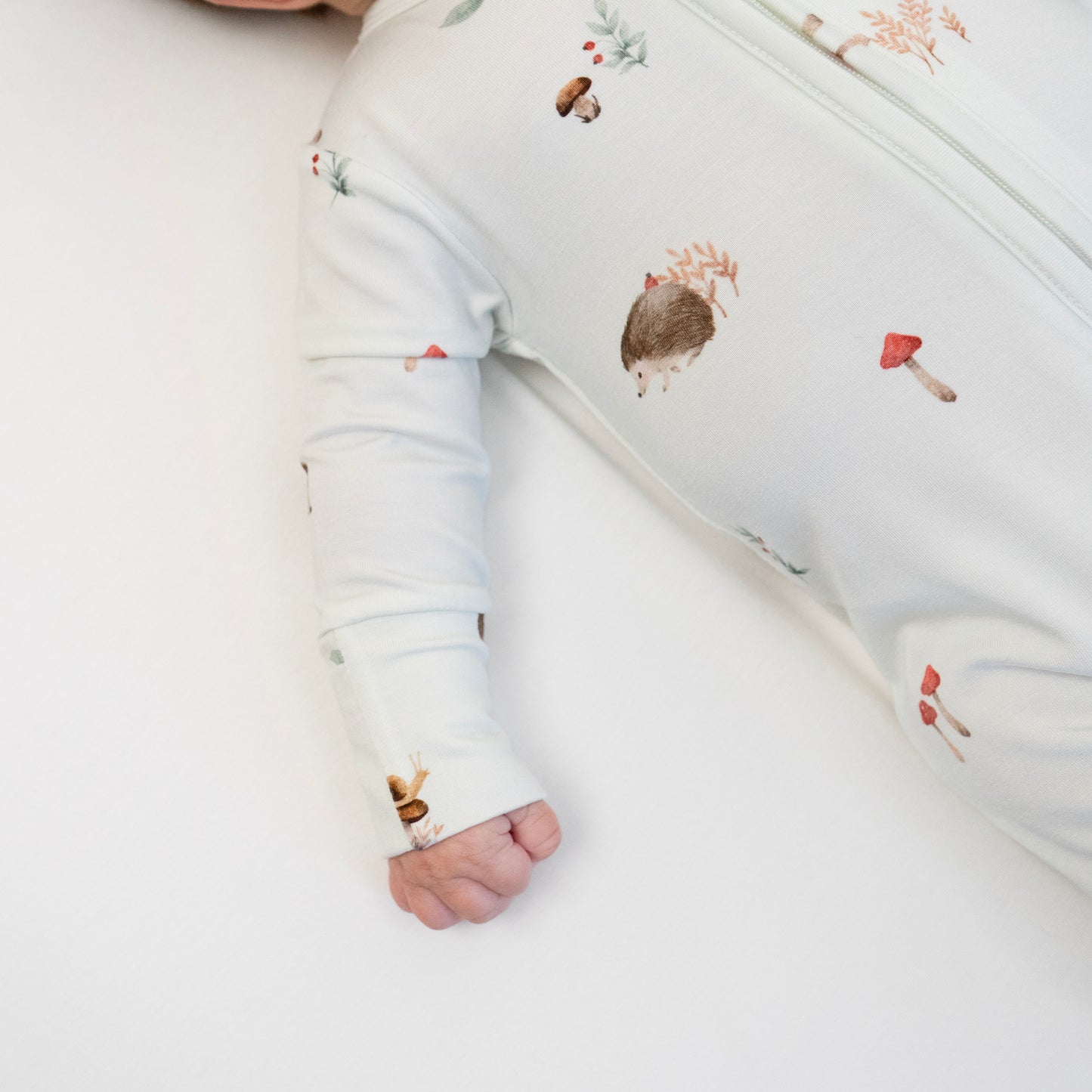 Belan.J Footed Zipper Sleeper