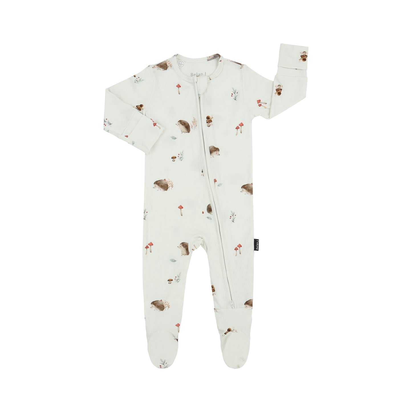 Belan.J Footed Zipper Sleeper