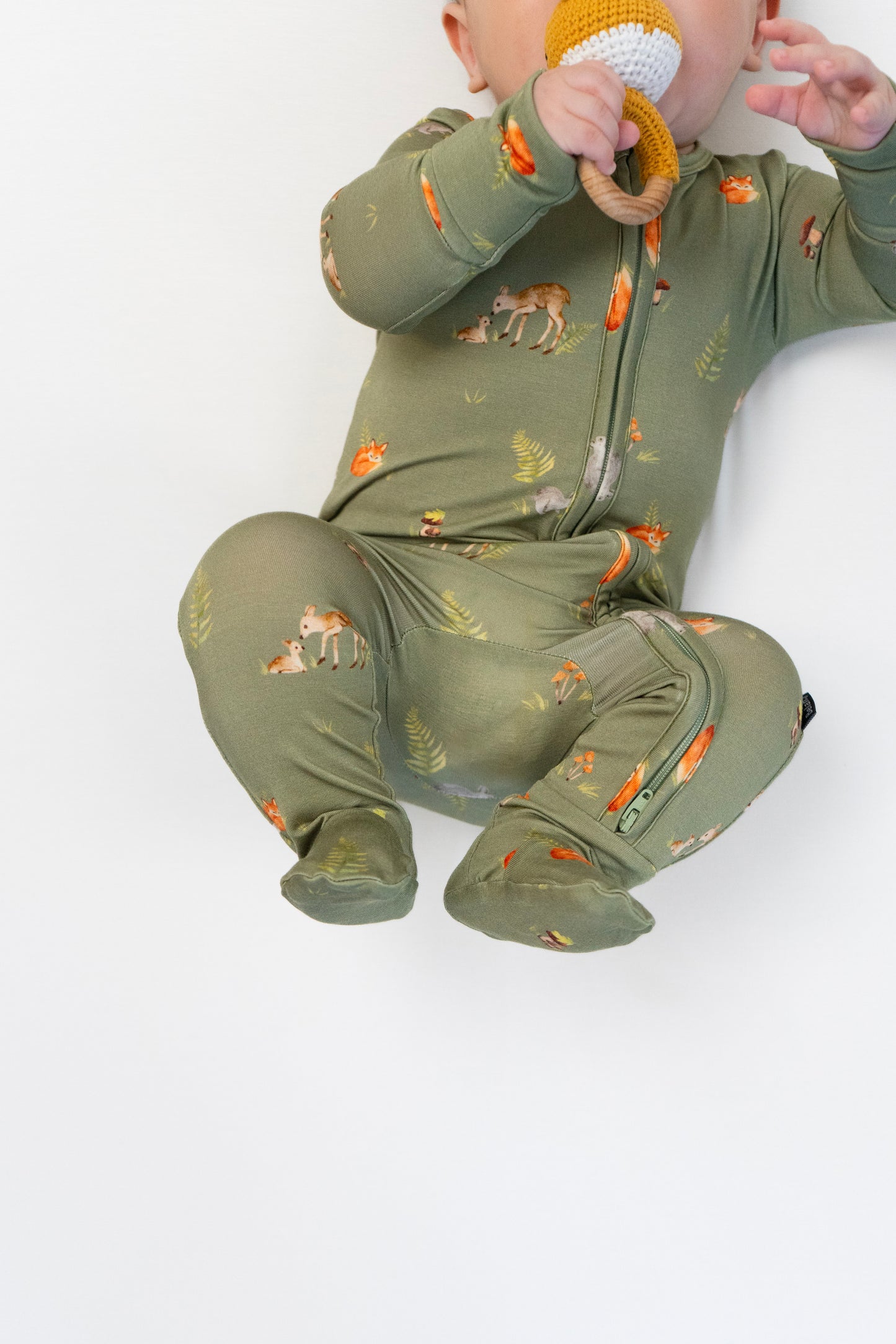 Belan.J Footed Zipper Sleeper