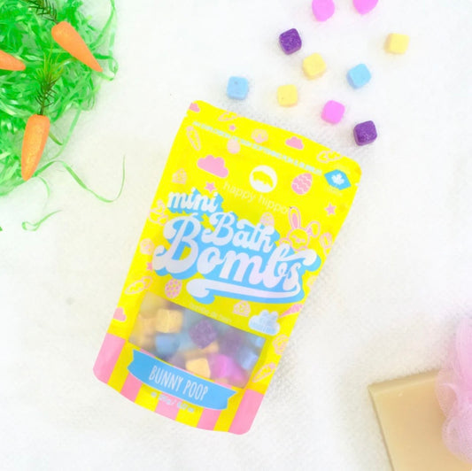 Happy Hippo Mini Bath Bombs - Bunny Poop