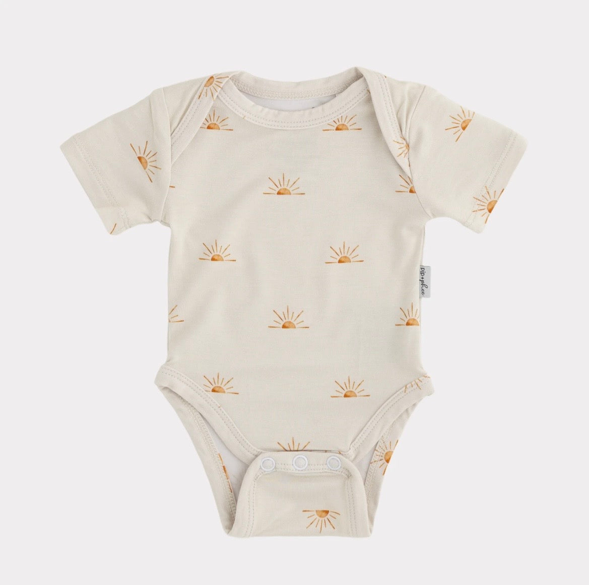 Pip + Phee Short Sleeve Onesie - Suns