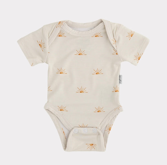 Pip + Phee Short Sleeve Onesie - Suns