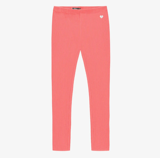 Souris Mini Ribbed Knit Legging - Pink