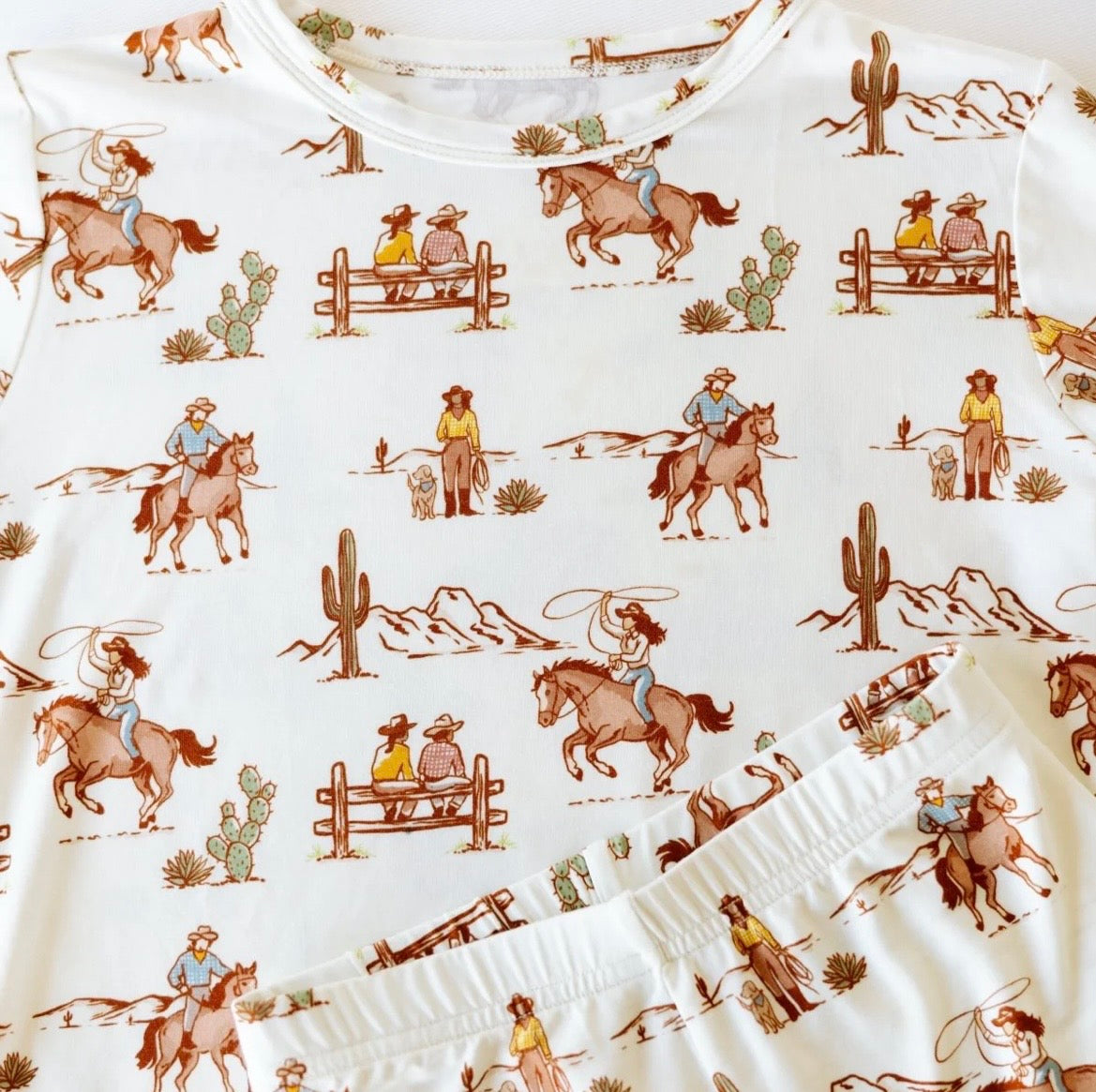 Roobear Western Two-Piece Pjs