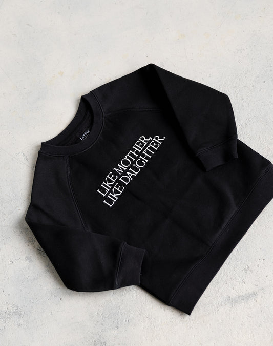 Brunette the Label Mother Daughter Crew