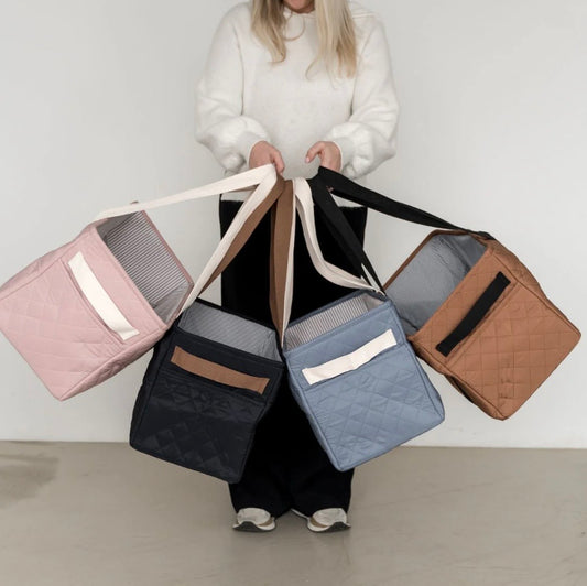 Townsend Ave Quilted Everyday Tote Bag